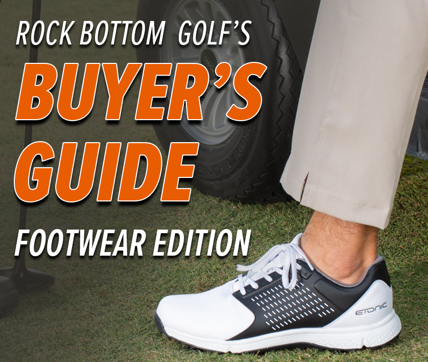 Rock Bottom Golf's Golf Shoes Buyer's Guide - lifestyle buyer guide image